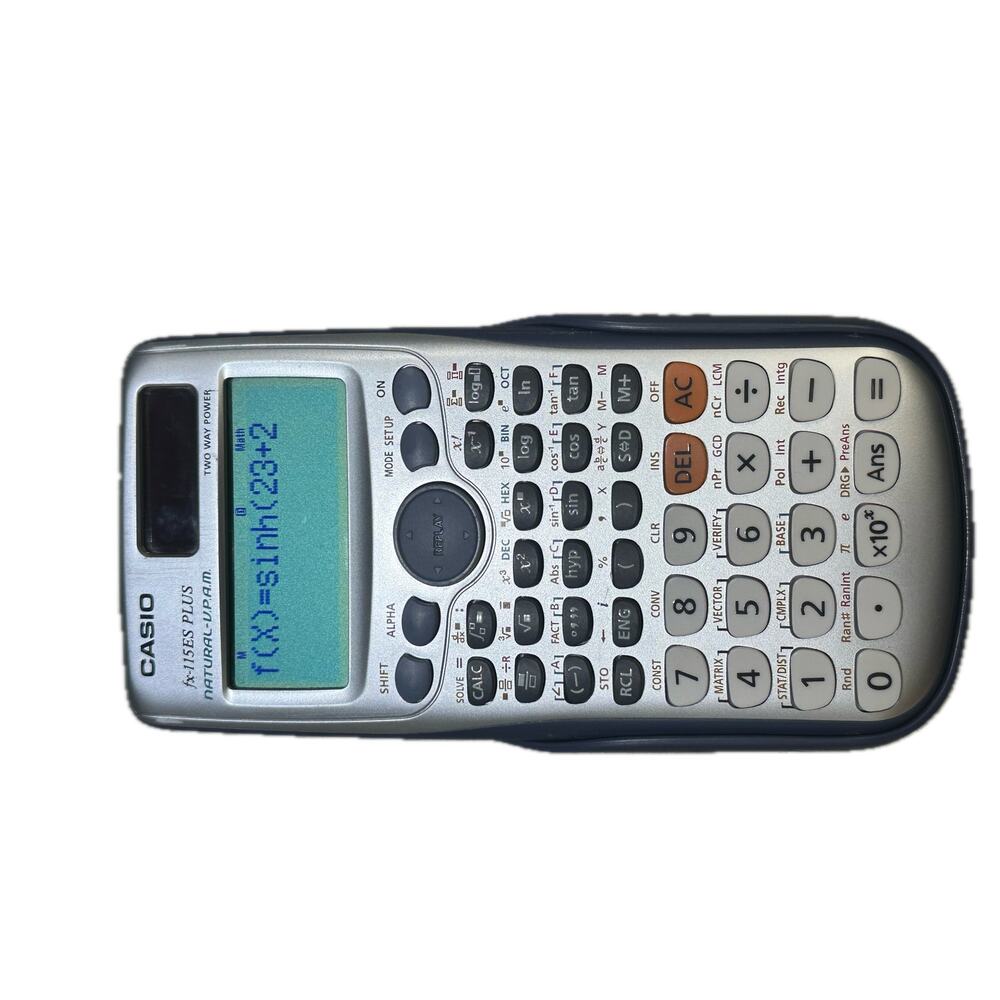 Casio fx-115ES PLUS Scientific Calculator Tested Working Math Engineering - Picture 3 of 4